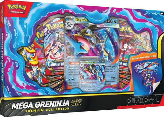 Mega Greninja ex Premium Collection — Sealed — ce507c7a-b2f6-48c5-9cb4-b70ee848d03a
