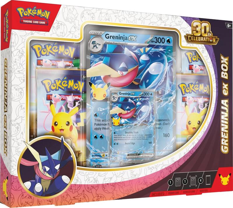30th Celebration Greninja ex Box — Sealed — df39b4a1-abb3-4371-8822-8f323e4aedc2