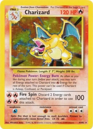 Charizard — Damaged (DMG) — 979edd11-83e1-4dea-9609-003d9e68571e
