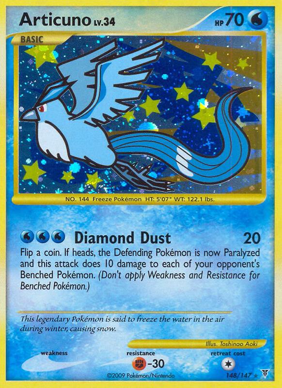 Articuno (148) — Damaged (DMG) — 8426834c-19d6-4be2-933c-22778a103da8