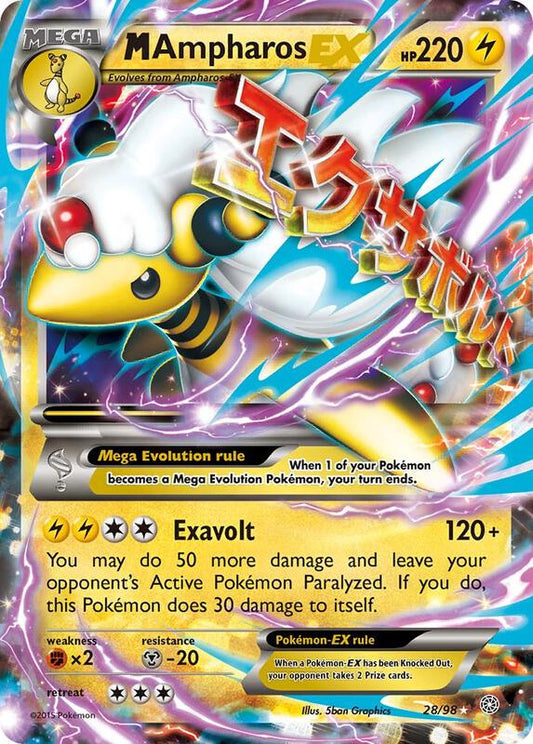 M Ampharos EX — Near Mint (NM) — 368746e7-8487-47af-9851-154205b0ba88