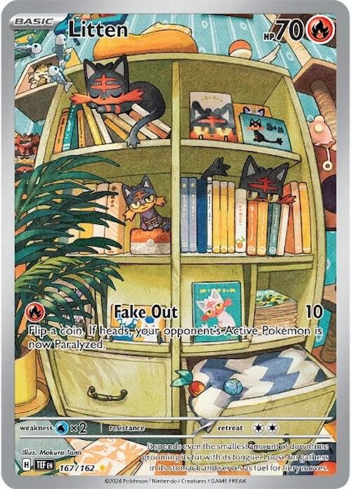 Litten - 167/162 — Near Mint (NM) — 27d49425-a372-46a7-ac5a-1b0f6e86711c