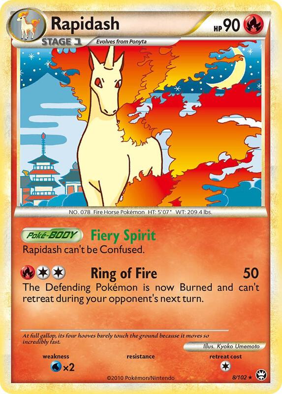 Rapidash — Moderately Played (MP) — 8426834c-19d6-4be2-933c-22778a103da8