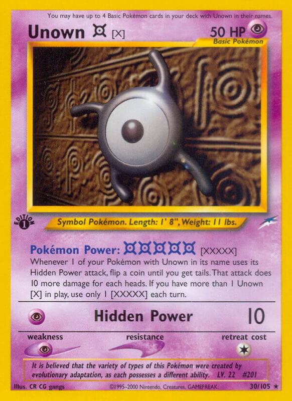 Unown [X] — Near Mint (NM) — 2d74a7e2-9340-4e6c-98dc-afbdff0d93ac