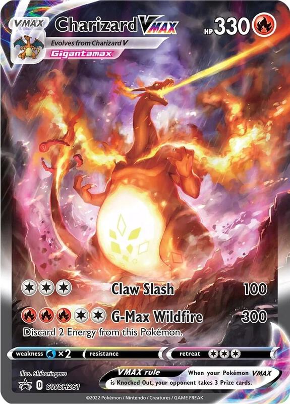 Charizard VMAX - SWSH261 — Near Mint (NM) — 8bdce328-0f44-473f-a213-1026df0aed27