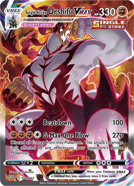 Single Strike Urshifu VMAX (Alternate Art Secret) — Near Mint (NM) — 395a8c20-deb9-4755-a42a-9c38b0610084