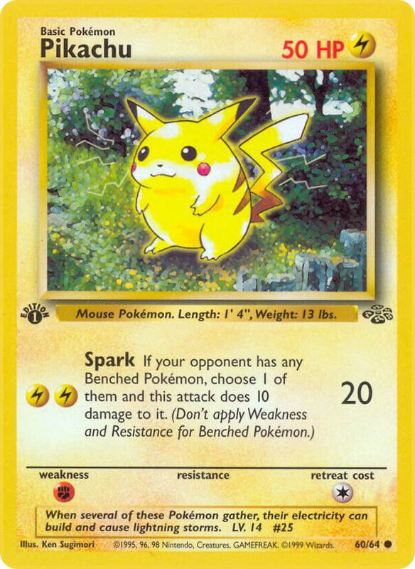 Pikachu — Lightly Played (LP) — bb926668-d611-4e26-967a-db24f432050b
