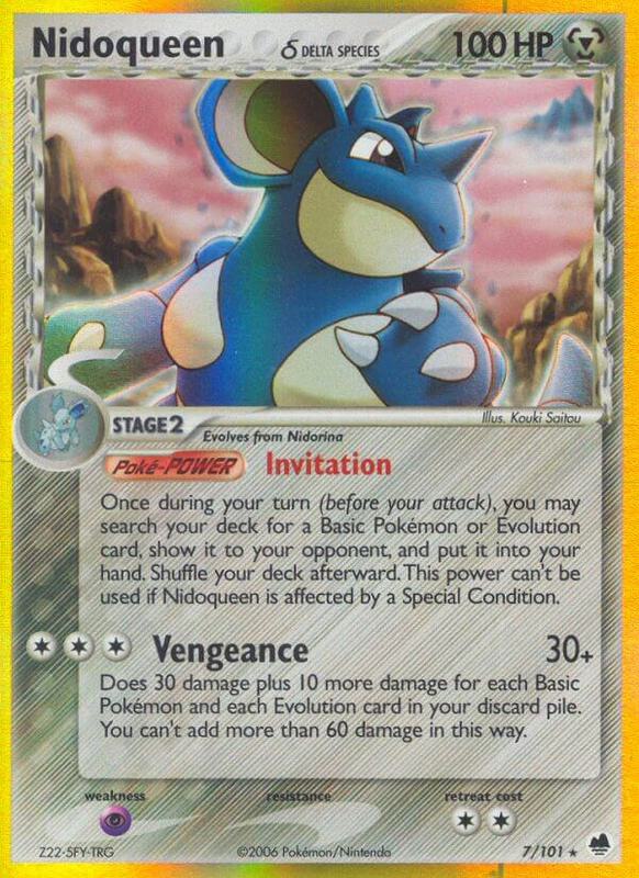 Nidoqueen (Delta Species) — Near Mint (NM) — 612dc162-981a-41ec-8e3b-ed18a3728a3f