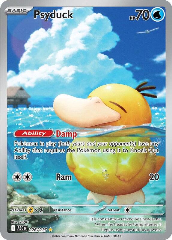 Psyduck - 226/217 — Near Mint (NM) — 28e0d1f4-806a-4051-a241-77c5b66e3f68