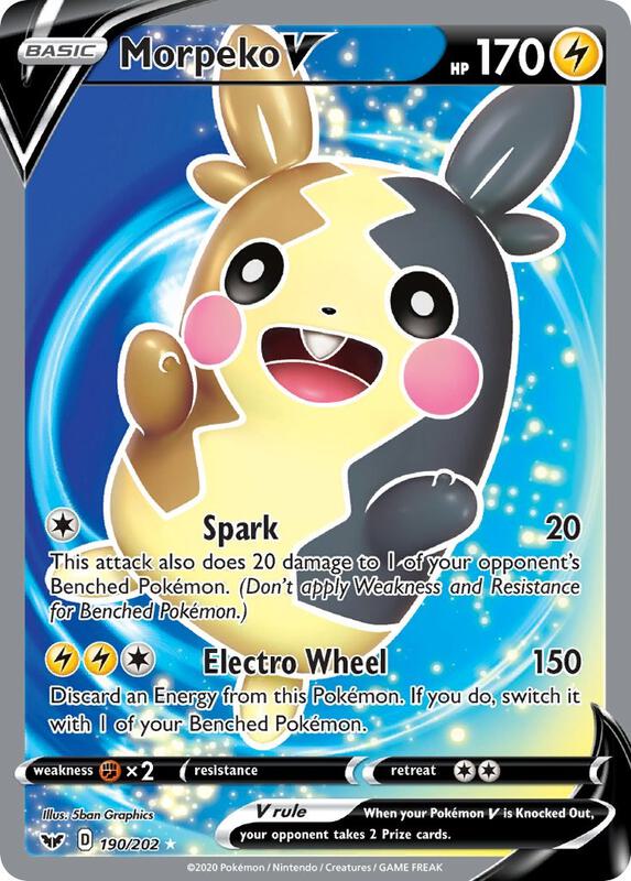 Morpeko V (Full Art) — Near Mint (NM) — 894602df-d251-4b1f-a051-15488681d5d0
