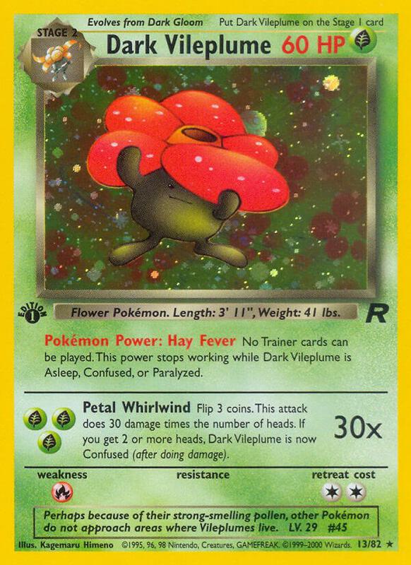 Dark Vileplume (13) — Near Mint (NM) — c7f0ac37-7c71-4312-8f94-a7f5b3288dbc