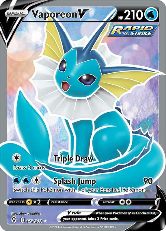 Vaporeon V (Full Art) — Near Mint (NM) — 39eb5c88-5c51-4eaa-ad5d-64e9e64a4610