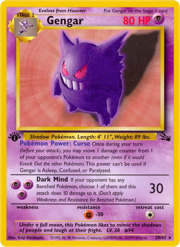 Gengar (20) — Heavily Played (HP) — 24311ef4-7644-43da-8450-9d0429d74f57