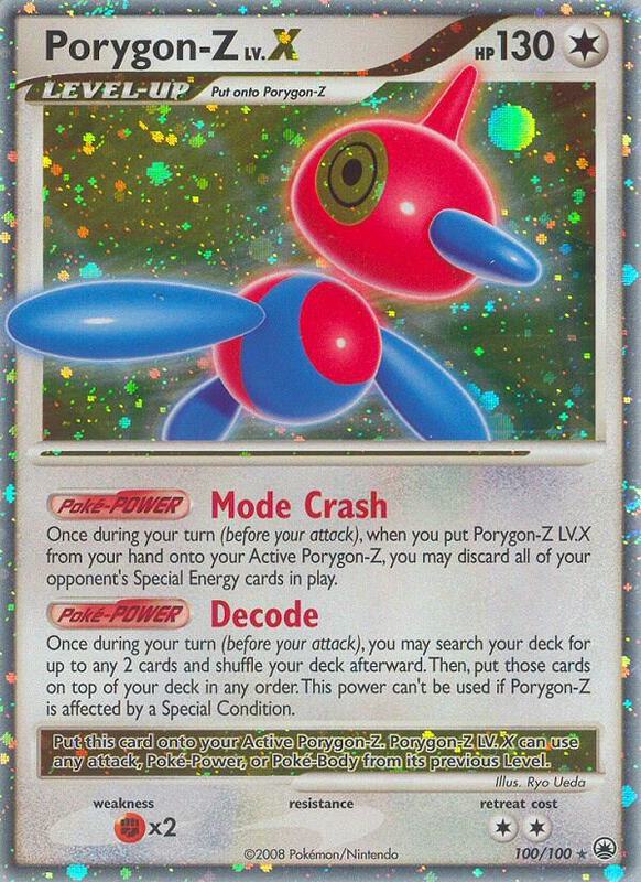 Porygon-Z LV.X — Heavily Played (HP) — 10efe5fa-8a67-4703-a3b6-caf664d1484e