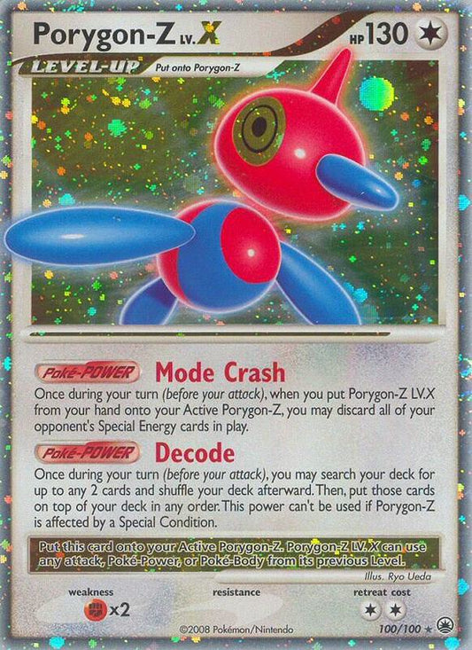 Porygon-Z LV.X — Heavily Played (HP) — 10efe5fa-8a67-4703-a3b6-caf664d1484e
