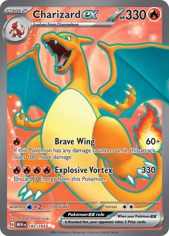 Charizard ex - 183/165 — Near Mint (NM) — dd8225b1-3577-465e-92b0-a863056e084b