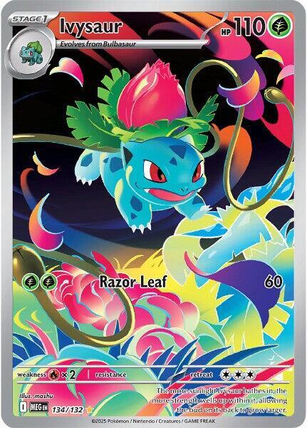Ivysaur - 134/132 — Near Mint (NM) — 8868848b-4755-4470-b0b2-cd06c8889d69