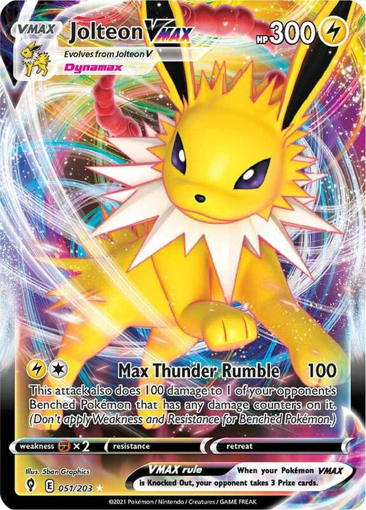 Jolteon VMAX — Near Mint (NM) — ecfed92a-4140-449b-8b96-361cf494a6f9