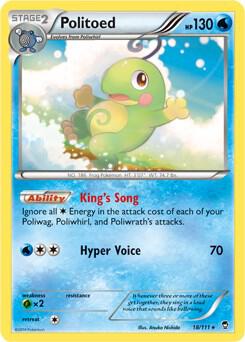 Politoed - 18/111 (Cosmos Holo) — Near Mint (NM) — 3a069137-3f09-48ac-b329-8aa2fc62d278