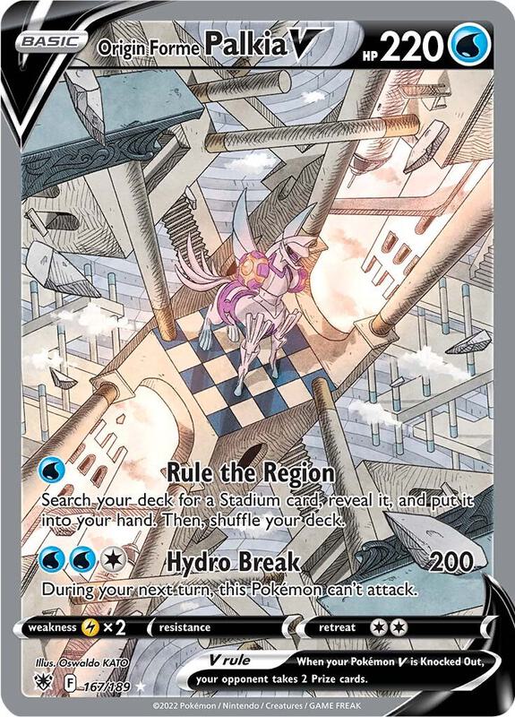 Origin Forme Palkia V (Alternate Full Art) — Near Mint (NM) — 4ef833ea-b192-4fec-9252-abf18b2736d1