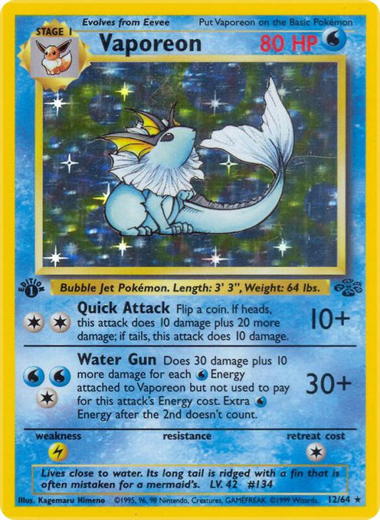 Vaporeon (12) — Heavily Played (HP) — d773ffc8-e84c-41f5-8a20-811ca2ddb6c7
