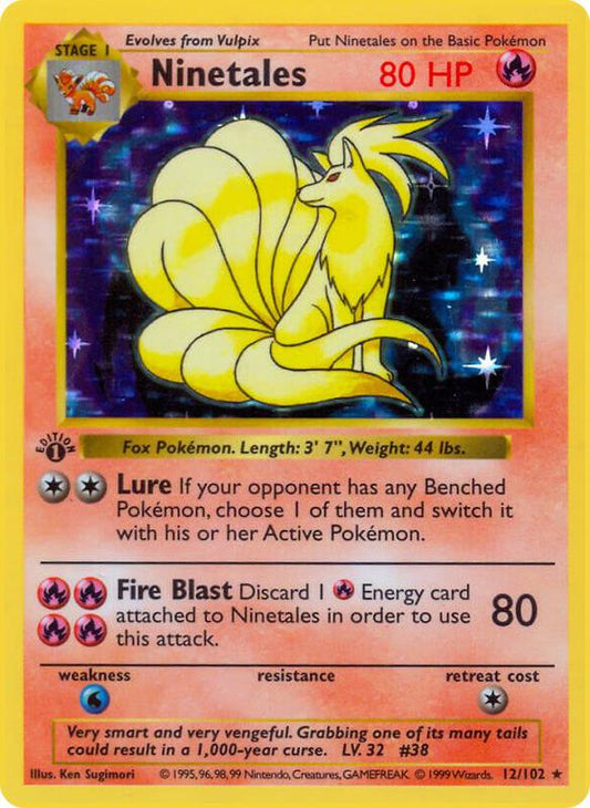 Ninetales — Heavily Played (HP) — 979edd11-83e1-4dea-9609-003d9e68571e