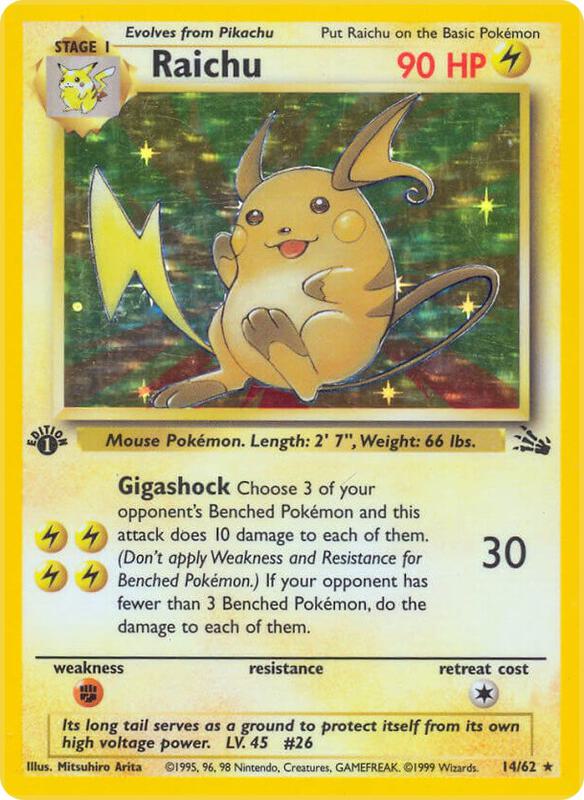 Raichu (14) — Moderately Played (MP) — 979edd11-83e1-4dea-9609-003d9e68571e