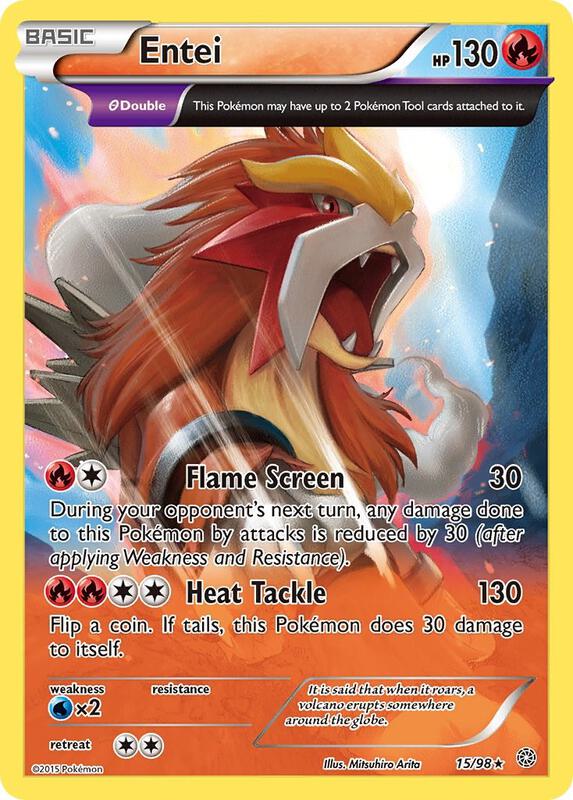Entei (15) — Near Mint (NM) — da396487-b73e-49e8-8ff7-6868a58ffc5b