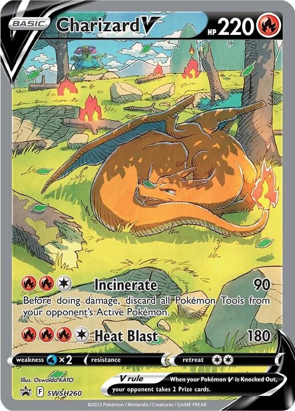 Charizard V - SWSH260 — Moderately Played (MP) — ca4ee3ea-f99d-4d96-a20a-12600bc8a0fe