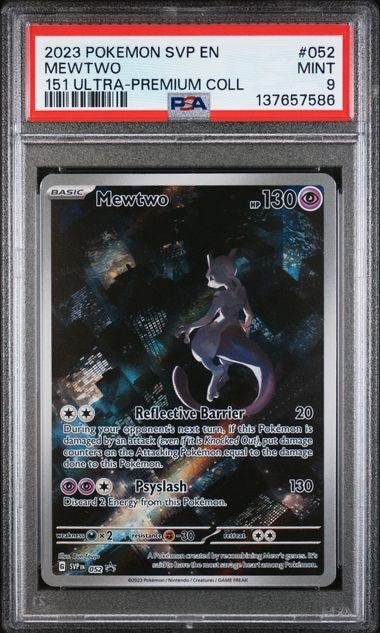 MEWTWO · #052 · POKEMON SVP EN-SV BLACK STAR PROMO · PSA 9 — PSA 9 — acd63864-246f-4f06-8338-8f13922d01ab
