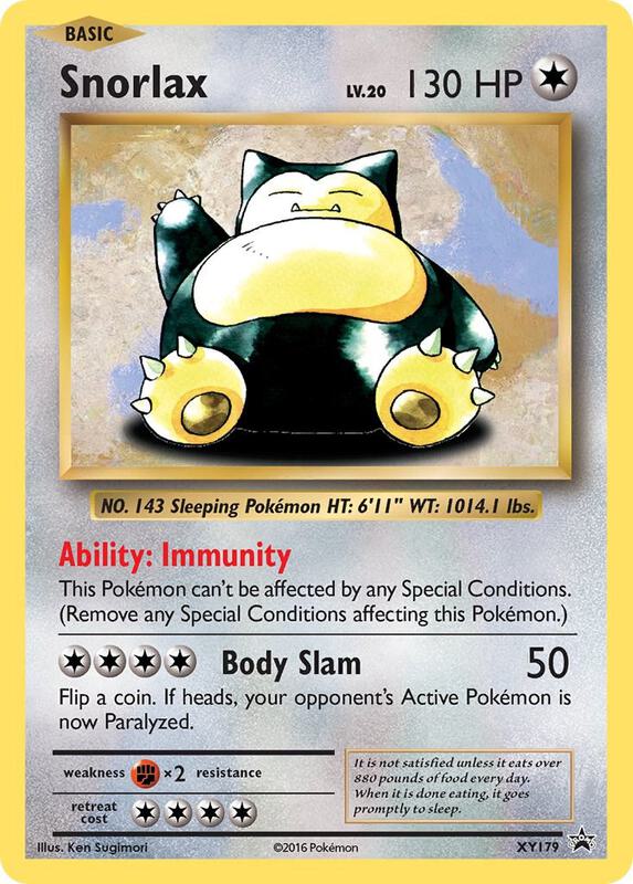Snorlax - XY179 — Lightly Played (LP) — fa3d6997-fac1-493a-b94d-5117dca07125
