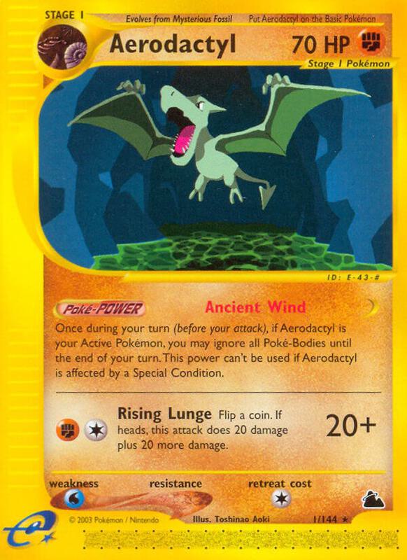 Aerodactyl — Near Mint (NM) — 979edd11-83e1-4dea-9609-003d9e68571e