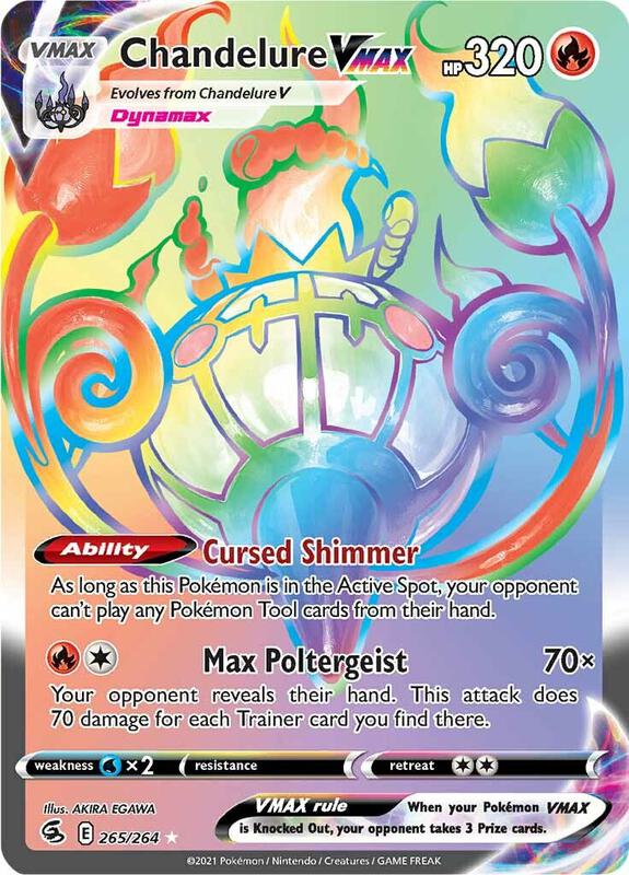 Chandelure VMAX (Secret) — Near Mint (NM) — 27d49425-a372-46a7-ac5a-1b0f6e86711c
