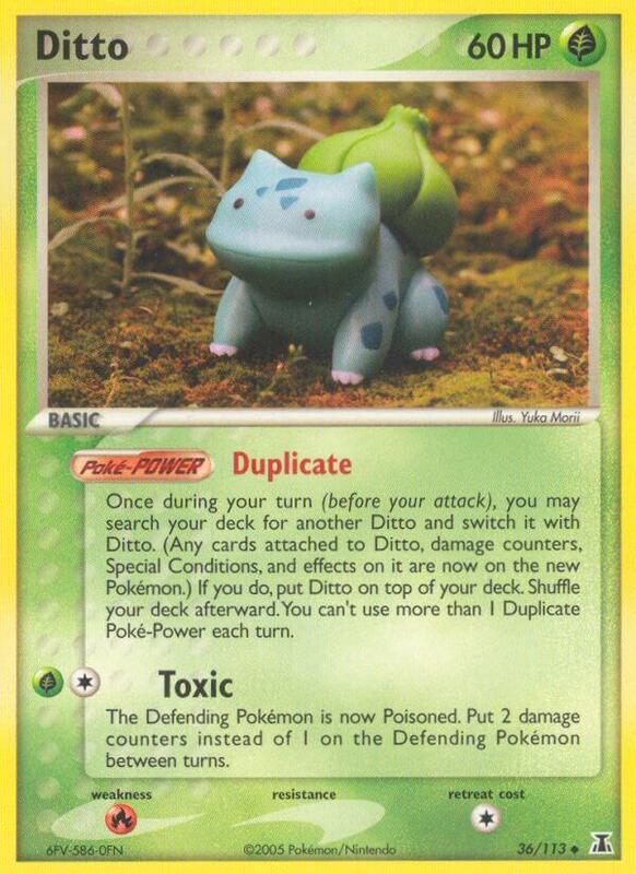 Ditto (Bulbasaur) — Moderately Played (MP) — c5d7be69-de9a-4b8e-a906-81a288c123f8