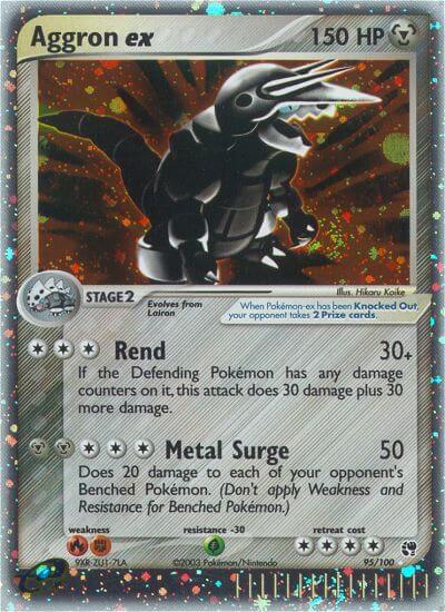 Aggron ex — Near Mint (NM) — a8957ec3-6300-4d9a-90ac-74c6ea79da3b