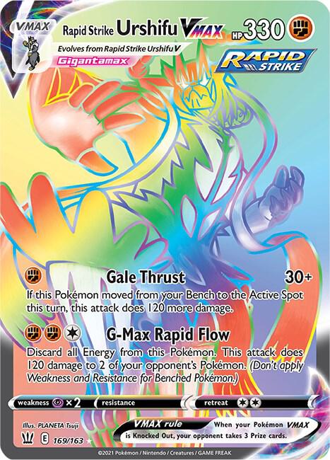 Rapid Strike Urshifu VMAX (Secret) — Near Mint (NM) — 27d49425-a372-46a7-ac5a-1b0f6e86711c
