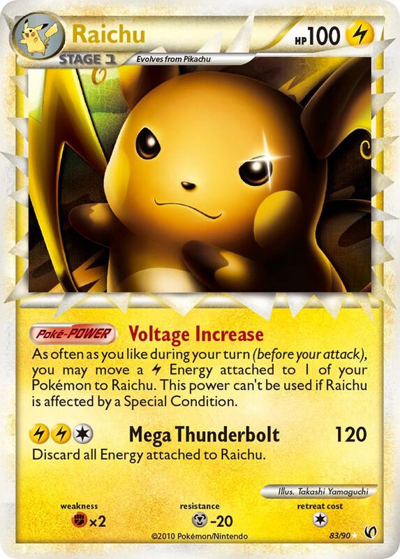 Raichu (Prime) — Near Mint (NM) — 1740849c-1eaf-4f81-9386-a4b89fa6f623
