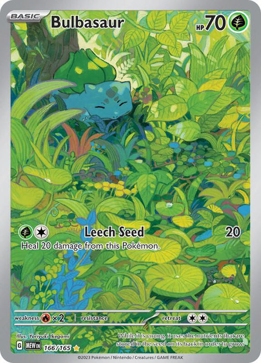 Bulbasaur - 166/165 — Near Mint (NM) — 45ccb12d-ace3-4d00-80fd-6046f5c294f1