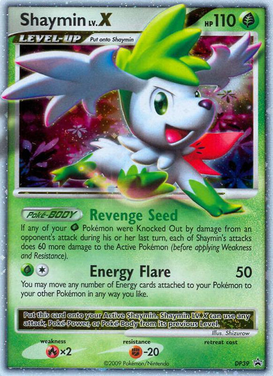 Shaymin LV.X - DP39 — Moderately Played (MP) — 8a9f86af-47ce-4a1e-a44e-a85719ada2ad