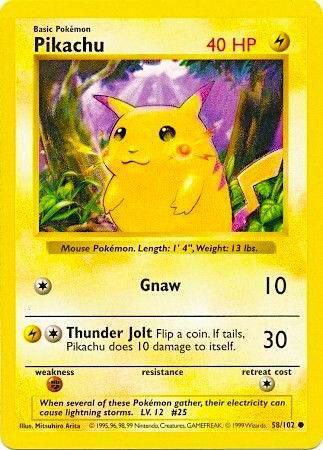 Pikachu (Red Cheeks) — Damaged (DMG) — fc49fcd6-be62-42e7-9fb4-1eaa76bea4d3