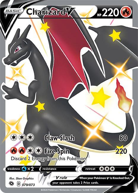 Charizard V (Secret) — Near Mint (NM) — 844a32c7-a360-4846-ab09-1e888ac850f9