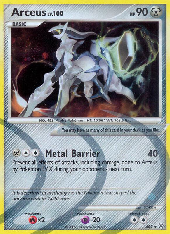 Arceus (AR9) — Lightly Played (LP) — bf325055-b4a6-42b8-82ae-58cc523846e4