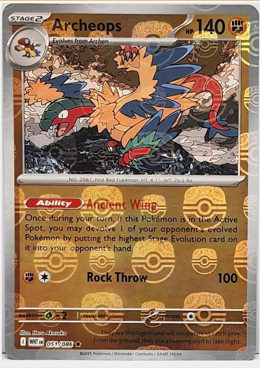 Archeops (Master Ball Pattern) — Near Mint (NM) — 641bec21-a455-4abf-9d09-d915354dd237