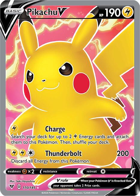Pikachu V (Full Art) — Near Mint (NM) — f20d1f73-755c-48ff-b59d-af9fd4f2e38f