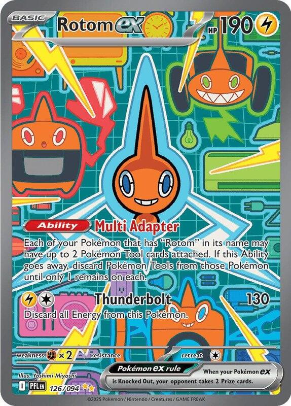 Rotom ex - 126/094 — Near Mint (NM) — 9b07021b-81b4-4eff-911e-445c4c9e1971