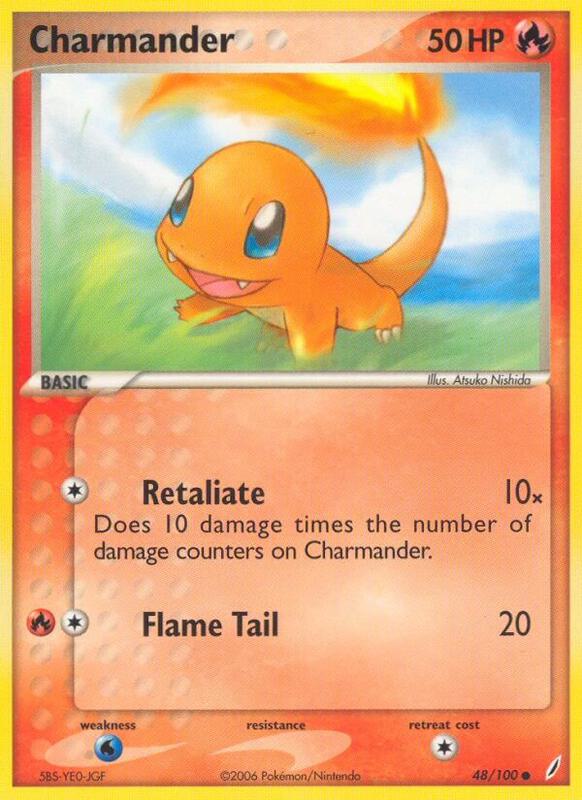 Charmander — Heavily Played (HP) — a1f67e33-6741-4e4c-b0bf-bdfcf026316c