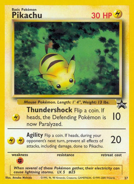 Pikachu (27) — Lightly Played (LP) — 8f8d6a16-22c5-4aec-ae60-3a3ba8eefcd8