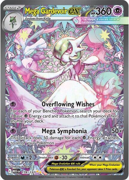 Mega Gardevoir ex - 178/132 — Near Mint (NM) — 8d4b0754-3c9a-4ed4-a813-9fbf0cbc1a60