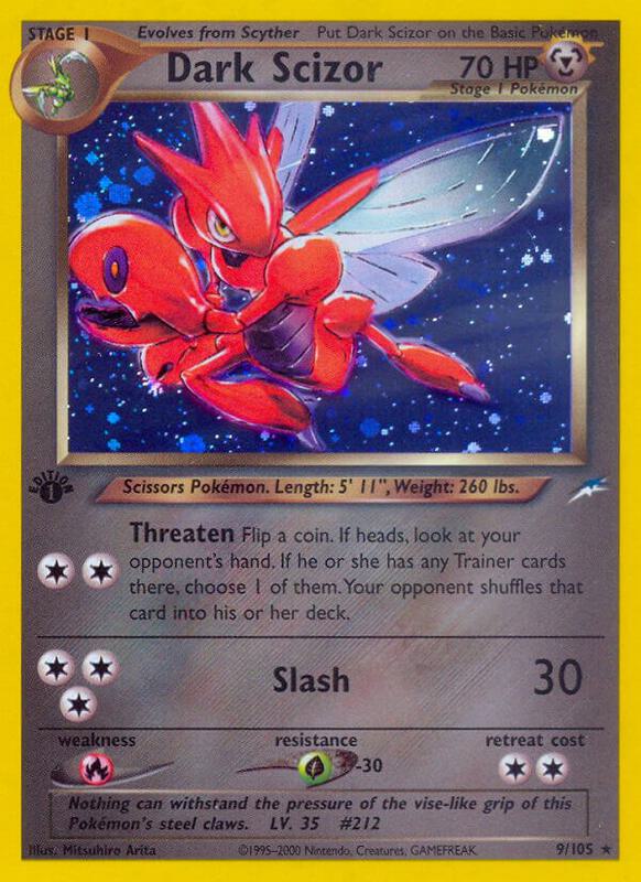 Dark Scizor — Lightly Played (LP) — 25598451-224a-47e4-864c-2f264aeb568a