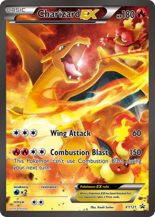 Charizard EX - XY121 — Near Mint (NM) — adbc88a2-6e25-4d47-9913-e62597825d08